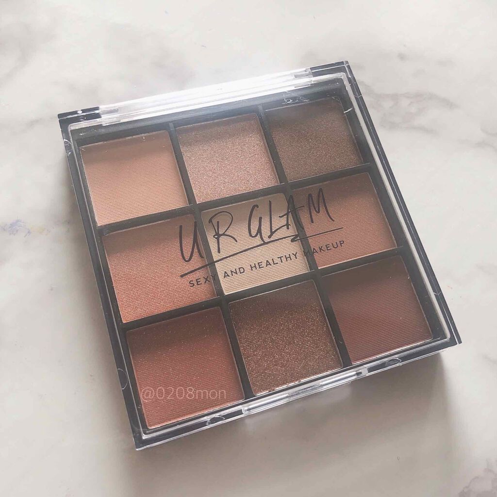 UR GLAM BLOOMING EYE COLOR PALETTE/U R GLAM/アイシャドウパレットを使ったクチコミ(1枚目)