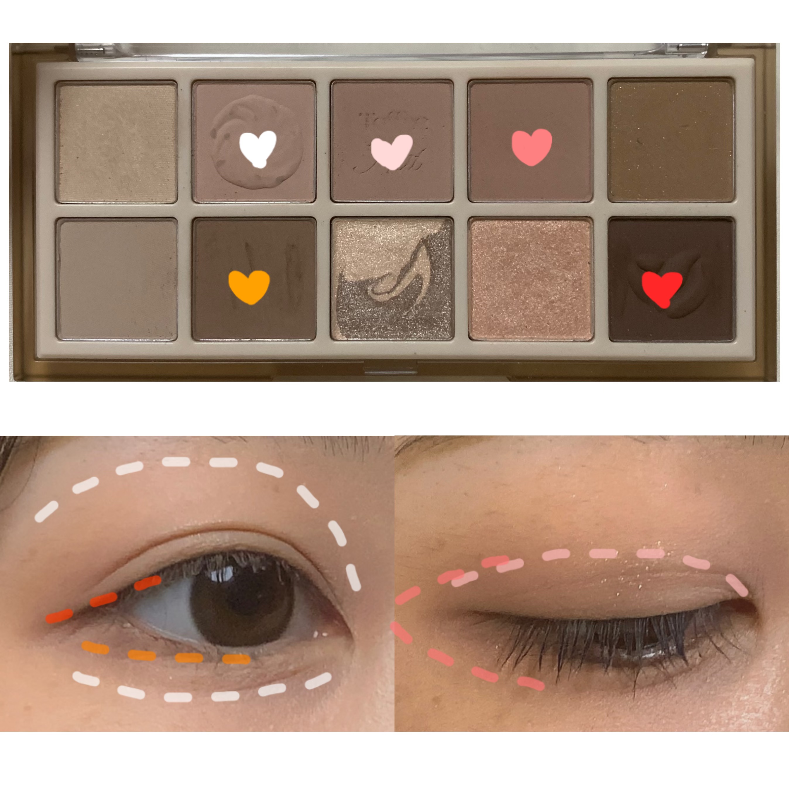 MDショールモーメント アイシャドウパレット/mude/アイシャドウパレットを使ったクチコミ（3枚目）