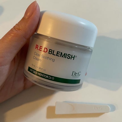 レッドブレミッシュ クリアスージングクリーム/Dr.G/フェイスクリームを使ったクチコミ(9枚目)