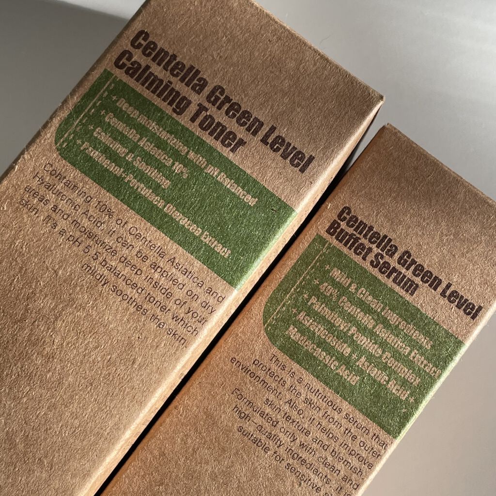 センテラグリーンレベル ビュッフェセラム/PURITO/美容液を使ったクチコミ（3枚目）