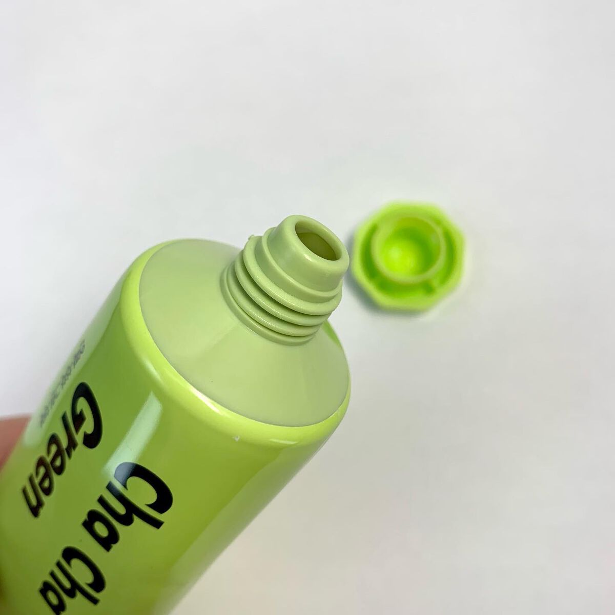 Cha Cha Charcoal Vegan Greentea Toothpaste/chacha/歯磨き粉を使ったクチコミ（3枚目）