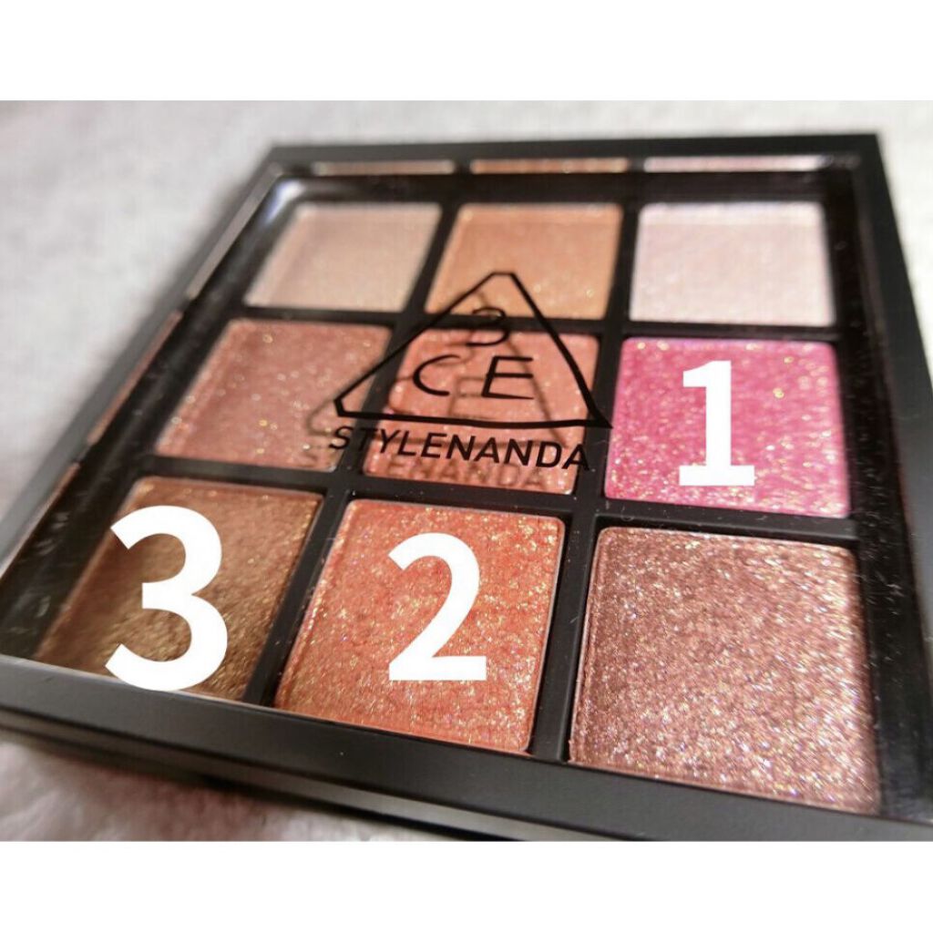 3CE マルチアイカラーパレット/3CE/アイシャドウパレットを使ったクチコミ（2枚目）