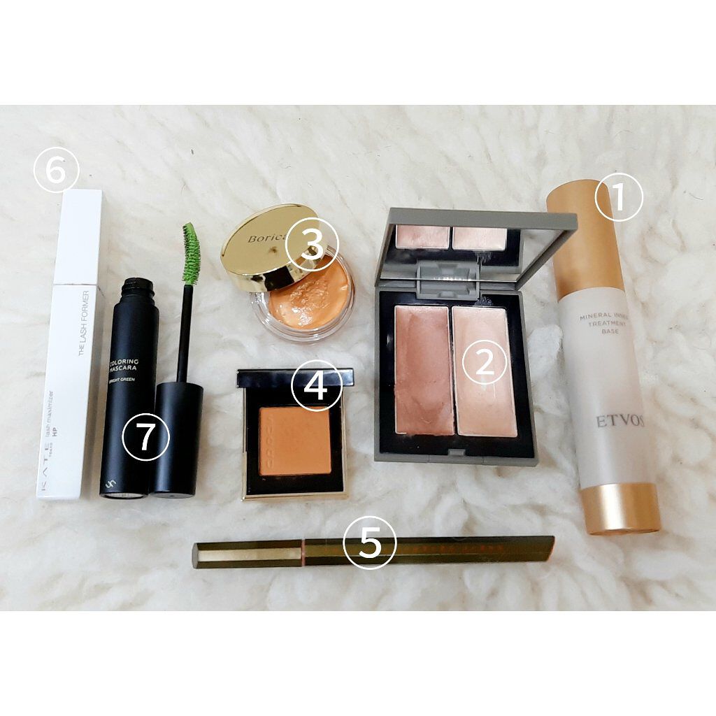 THREE シマリング グロー デュオ/THREE/クリームハイライトを使ったクチコミ（1枚目）