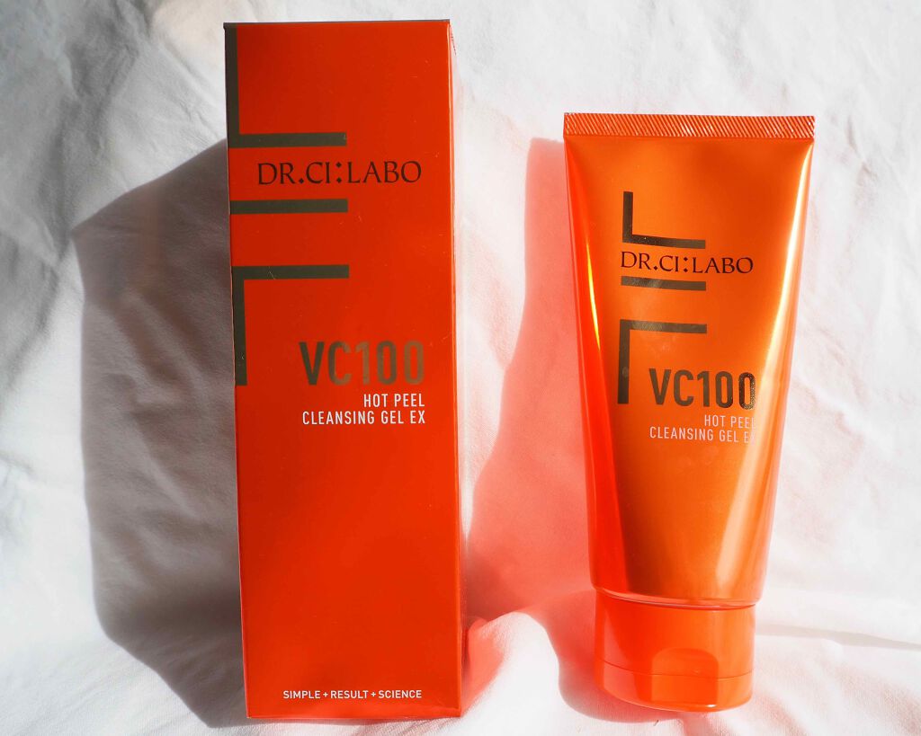 VC100 ホットピールクレンジングゲル/ドクターシーラボⓇ/ピーリングを使ったクチコミ(1枚目)