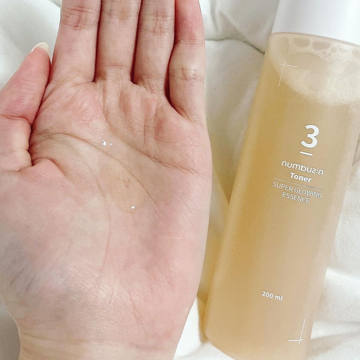3番 うるツヤ発酵トナー/numbuzin/化粧水を使ったクチコミ(4枚目)