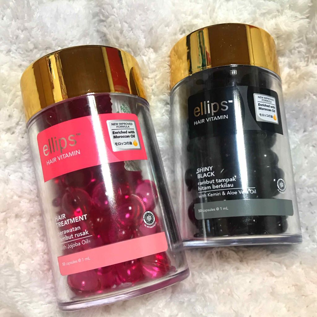 ヘアーオイル【トリートメント】/ellips/ヘアオイルを使ったクチコミ(1枚目)