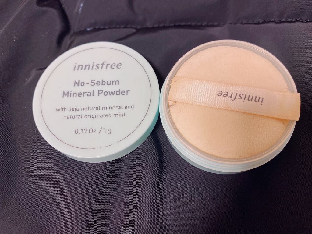ノーセバム　ミネラルパウダー　N/innisfree/ルースパウダーを使ったクチコミ（1枚目）