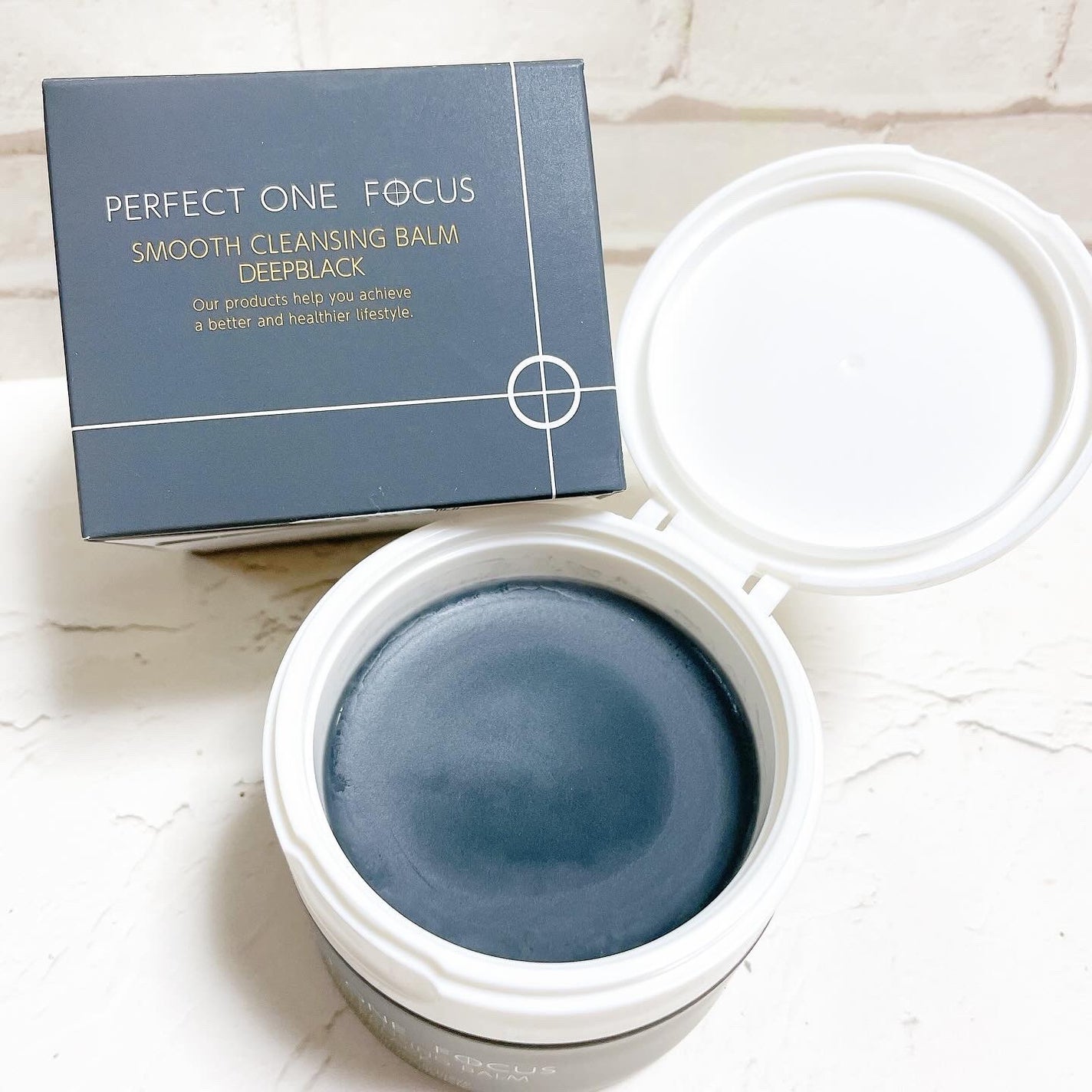 パーフェクトワンフォーカス スムースクレンジングバーム ディープブラック/PERFECT ONE FOCUS/クレンジングバームを使ったクチコミ(2枚目)