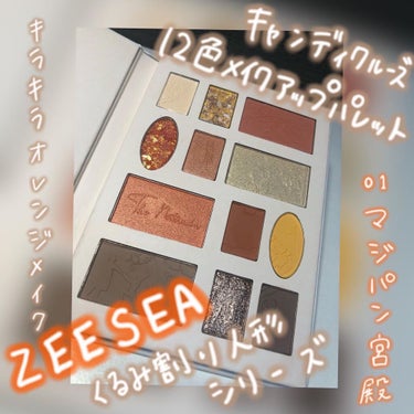 ZEESEAくるみ割り人形　キャンディクルーズ12色メイクアップパレット/ZEESEA/アイシャドウパレットを使ったクチコミ（1枚目）