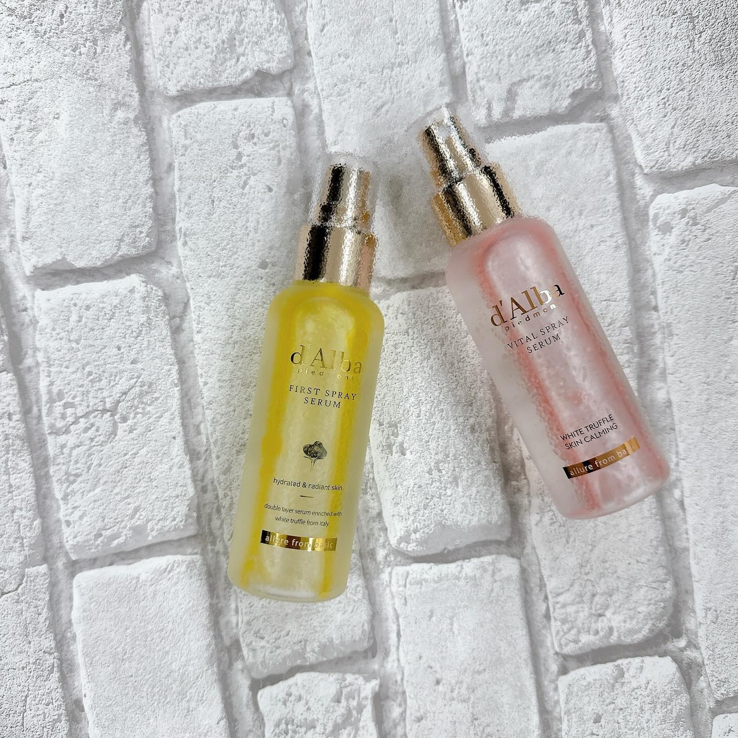 ダルバ ホワイトトリュフファーストスプレーセラム/ダルバ/ミスト状化粧水を使ったクチコミ（1枚目）