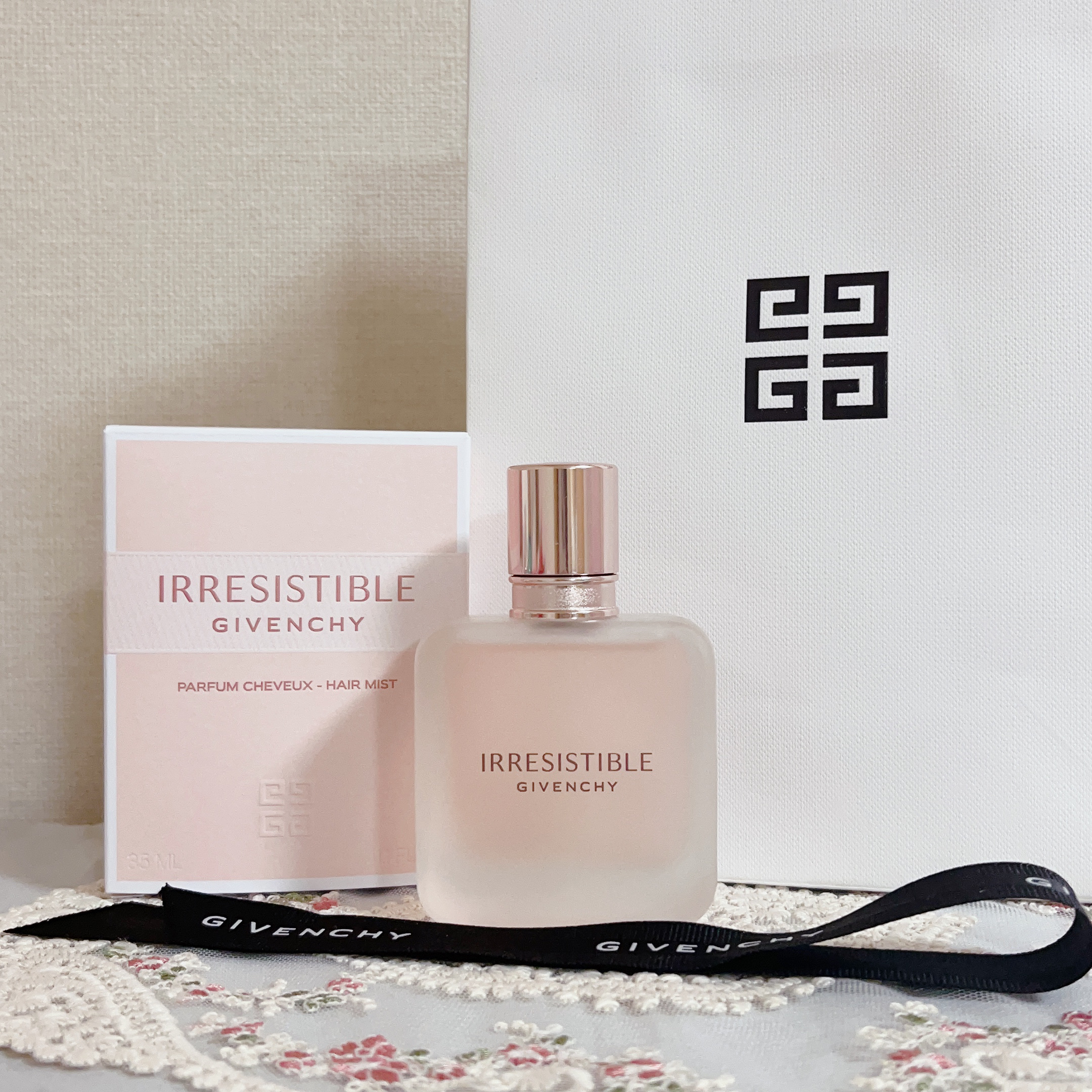 イレジスティブル ヘア ミスト/GIVENCHY/ヘアミストを使ったクチコミ（1枚目）