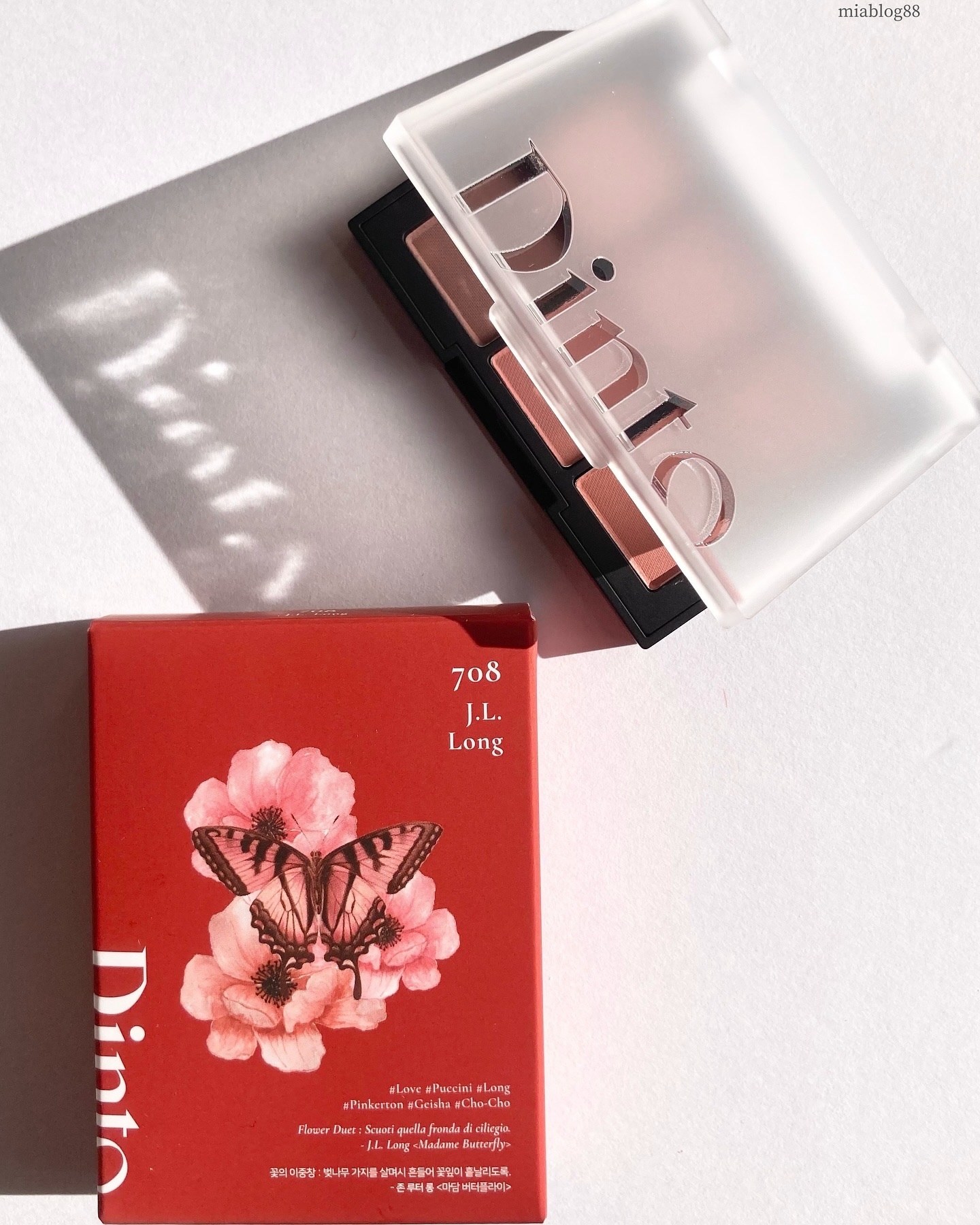 ブラーフィニシュシャドウパレット/Dinto/アイシャドウパレットを使ったクチコミ（3枚目）