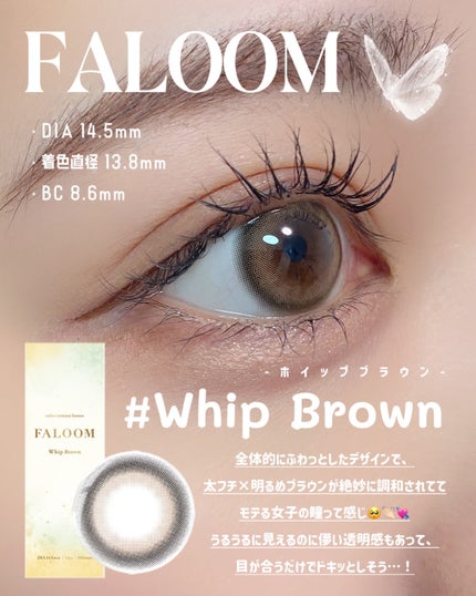 FALOOM 1DAY/FALOOM/ワンデー(1DAY)カラコンを使ったクチコミ(2枚目)