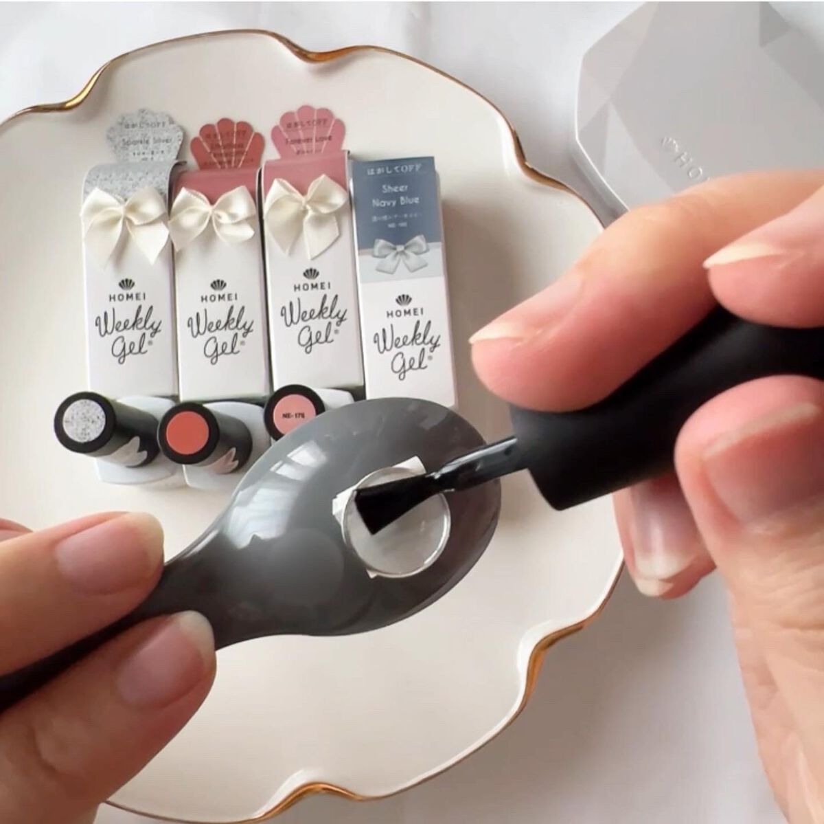 ウィークリージェル/HOMEI/ジェルネイルを使ったクチコミ（2枚目）