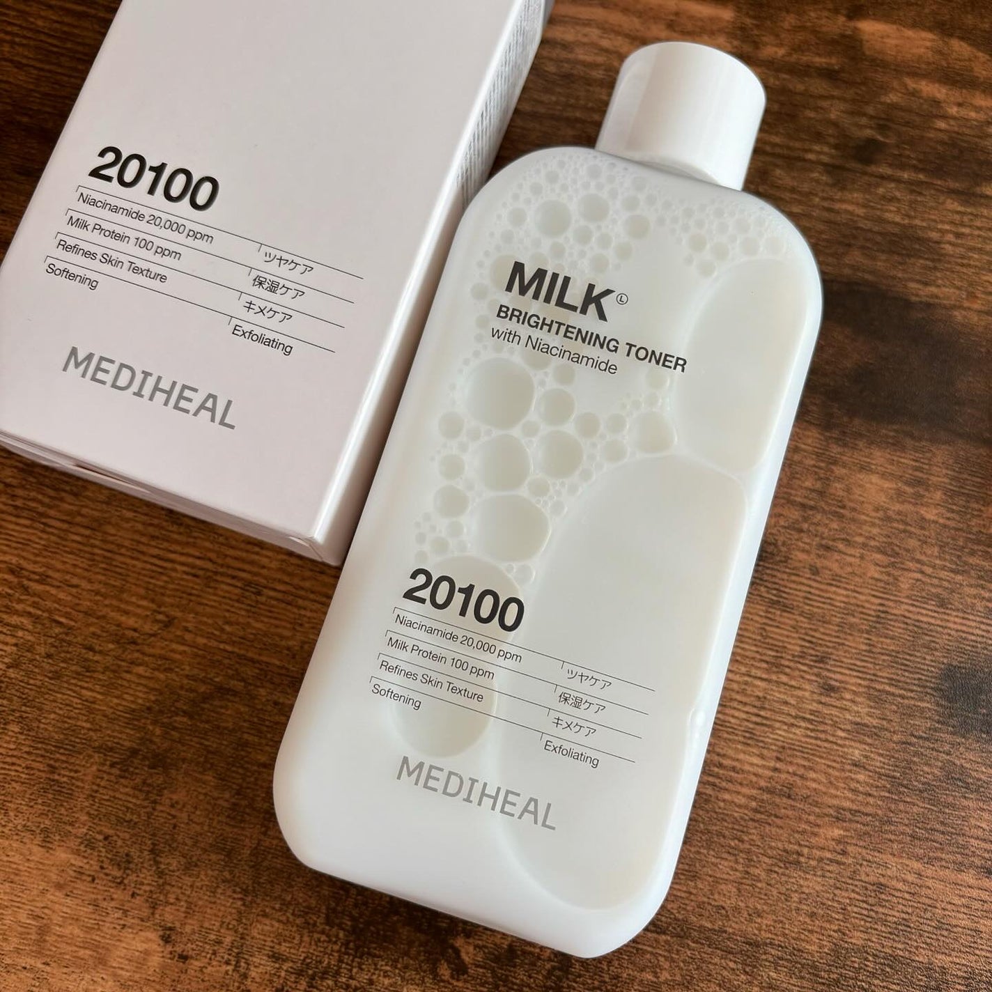 ミルクブライトニングトナー/MEDIHEAL/化粧水を使ったクチコミ(1枚目)