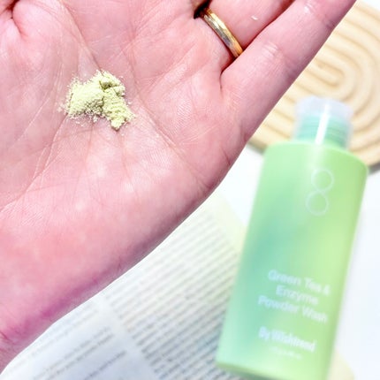 グリーンティー&エンザイムパウダーウォッシュ/By Wishtrend/洗顔パウダーを使ったクチコミ(2枚目)