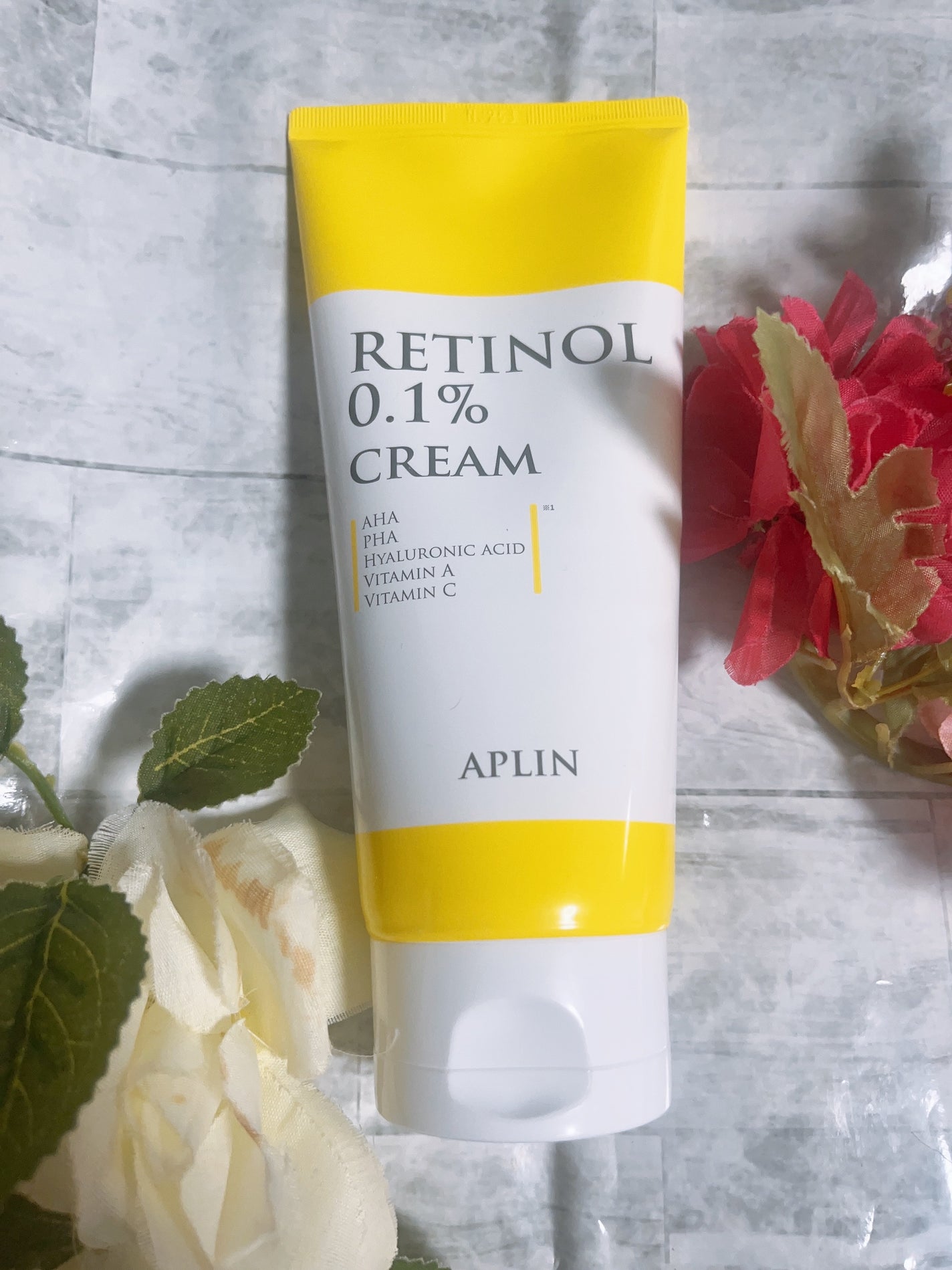 レチノール0.1クリーム/APLIN/フェイスクリームを使ったクチコミ(1枚目)