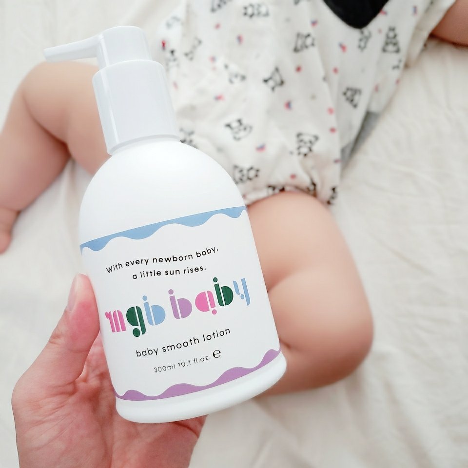 ベビースムースローション/mgb baby/ボディローションを使ったクチコミ（3枚目）