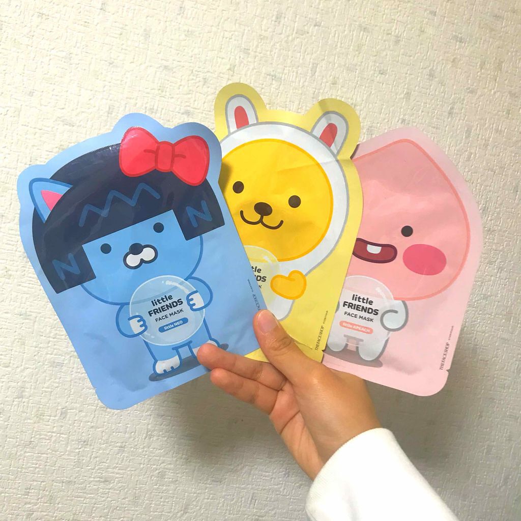 カカオフレンズ フェイスパック The Face Shopの口コミ こちら韓国の従姉妹から送られてきたフェイス By なな 混合肌 10代後半 Lips