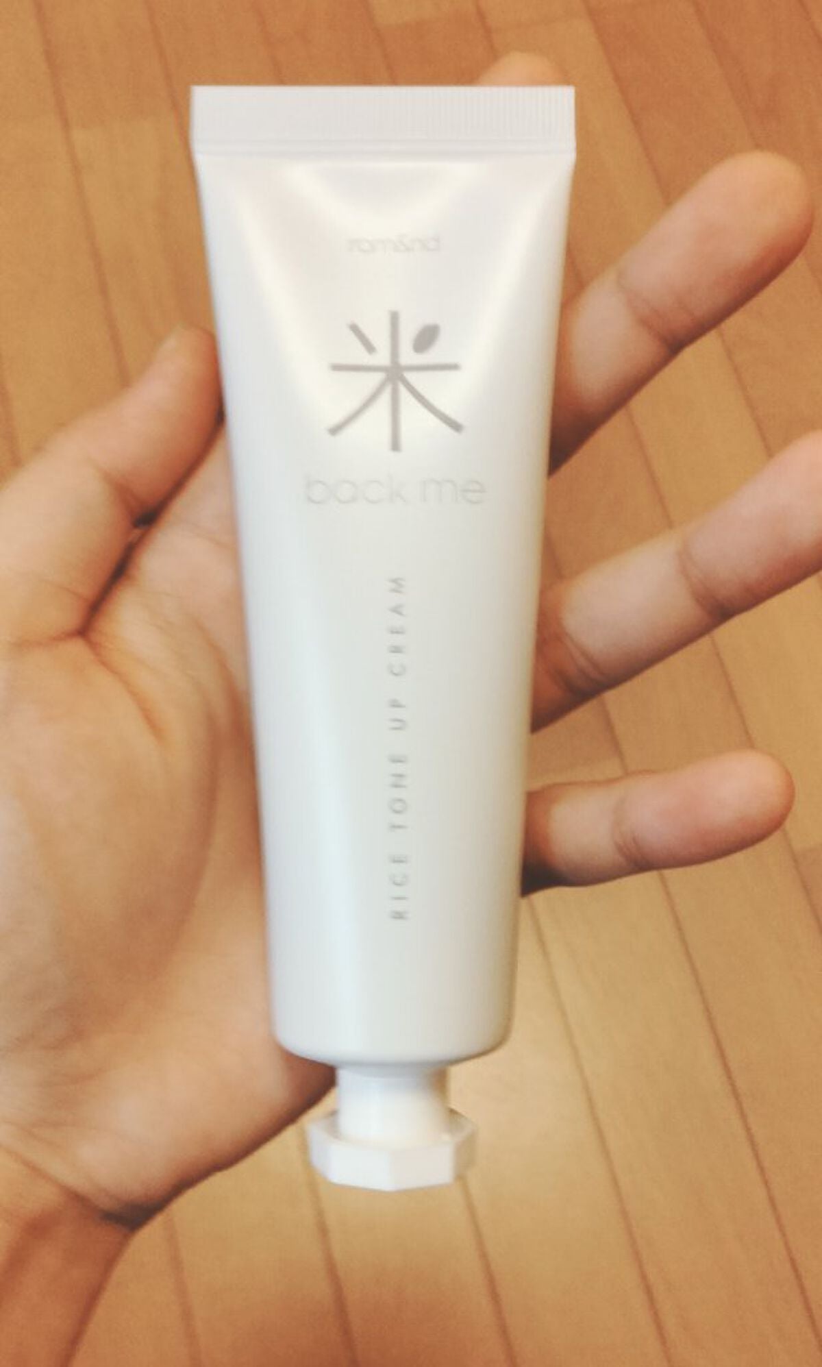 バックミートーンアップクリーム/rom&nd/化粧下地を使ったクチコミ(2枚目)