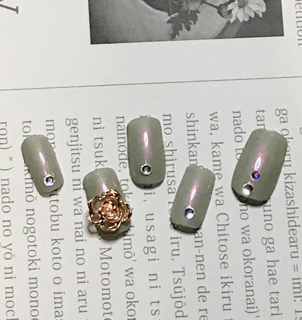 ネイルパーツ/セリア/ネイルチップ・パーツを使ったクチコミ（2枚目）