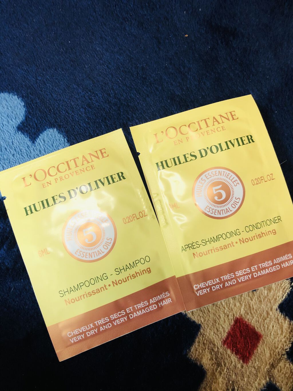 ファイブハーブス ナリッシングシャンプー/コンディショナー/L'OCCITANE/市販シャンプーを使ったクチコミ（1枚目）