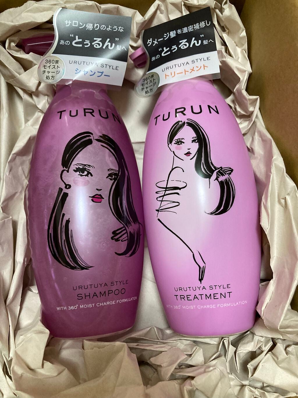 TuRUN ウルツヤスタイル シャンプー/トリートメント/STYLEE/市販シャンプーを使ったクチコミ(1枚目)