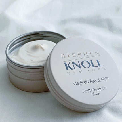 マディソン58 マットテクスチュア ワックス/スティーブンノル ニューヨーク/ヘアワックス・クリームを使ったクチコミ(1枚目)