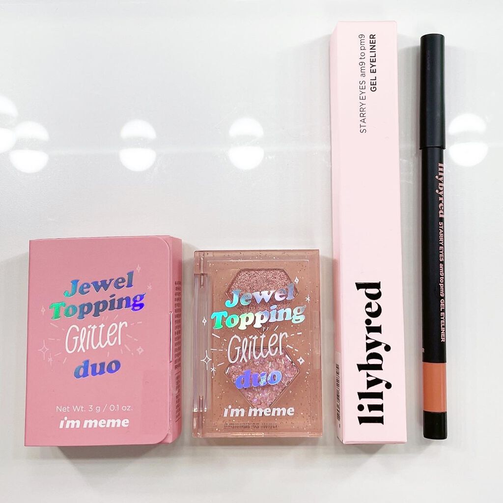 Starry Eyes Am9 to Pm9 Gel Eyeliner/lilybyred/ジェルアイライナーを使ったクチコミ(3枚目)