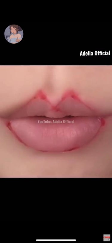 Mit Na on LIPS 「私は初めてリップを塗るときに…　この方法を使えました。簡単やし..」（3枚目）