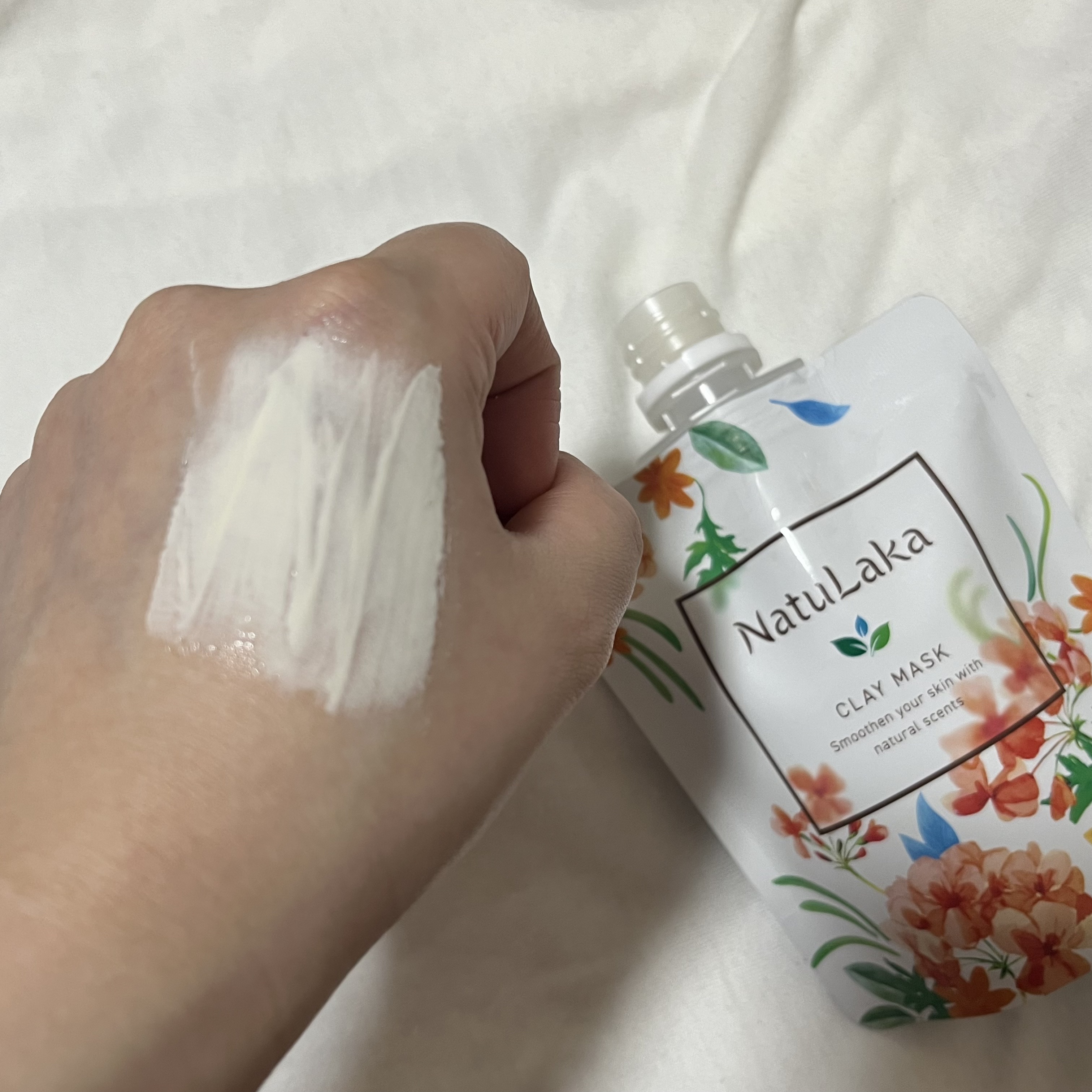 ナチュラカ スムーススキンクレイマスク/NatuLaka/洗い流すパック・マスクを使ったクチコミ（3枚目）