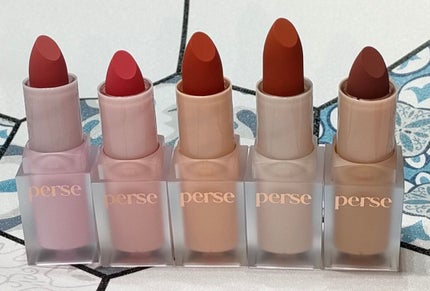 ベルベットフィックスリップバーム/perse/リップバームを使ったクチコミ(3枚目)