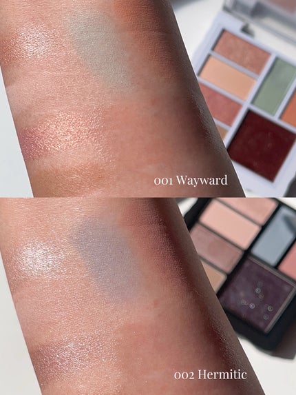 アンボイスドアイシャドウパレット/ArteSinsa/アイシャドウパレットを使ったクチコミ(3枚目)