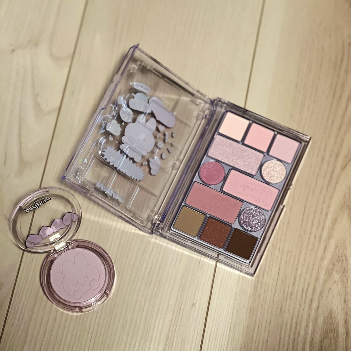 ピュア ブラッシュド サンシャイン チーク/PERIPERA/パウダーチークを使ったクチコミ（3枚目）