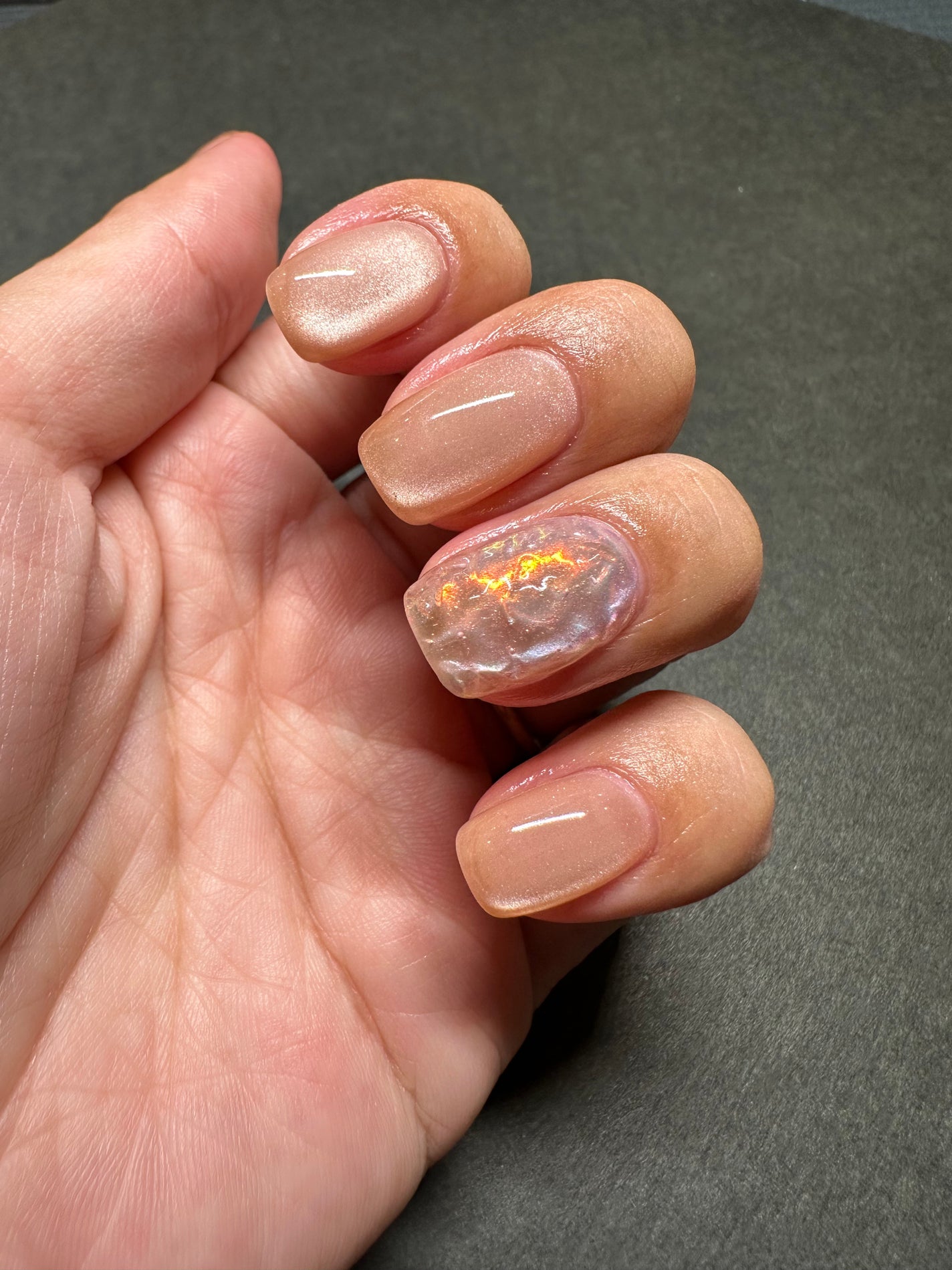 ちゃーん♡ on LIPS 「#ネイルデザイン#ジェルネイル#マグネットネイル#プランパーマ..」(2枚目)