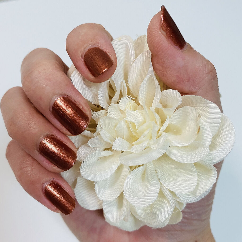 ネイルホリック Earth color BR306/ネイルホリック/マニキュアを使ったクチコミ（2枚目）