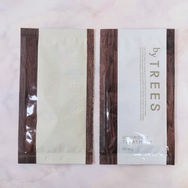 byTREES うるモイストシャンプー／トリートメントのクチコミ「byTREES　うるモイストシャンプー／トリートメント
1DAYトライアルパウチ✨

店頭で本.....」（1枚目）