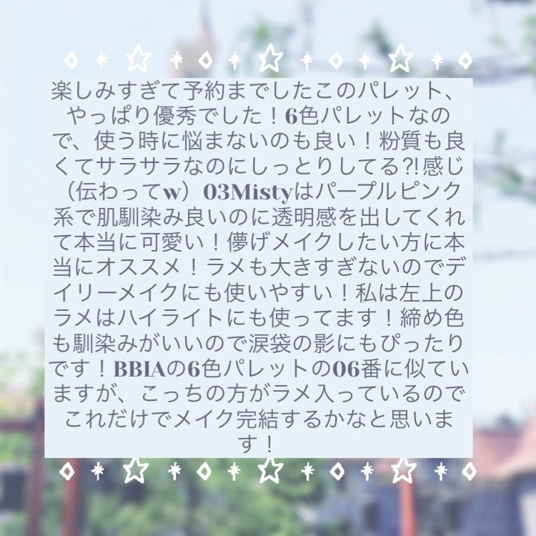 ベターミーアイパレット/2aN/マルチパレットを使ったクチコミ(4枚目)