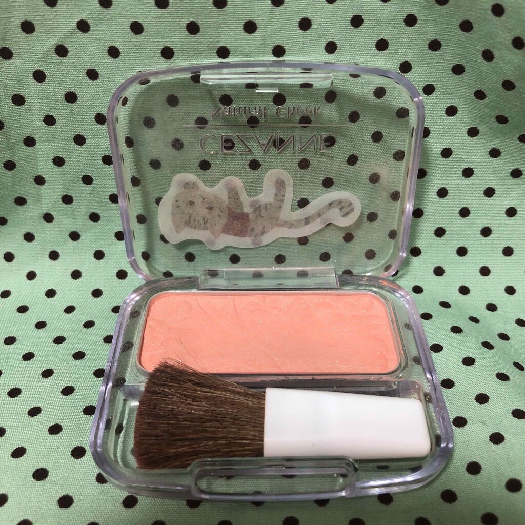 ナチュラル チークN/CEZANNE/パウダーチークを使ったクチコミ（2枚目）