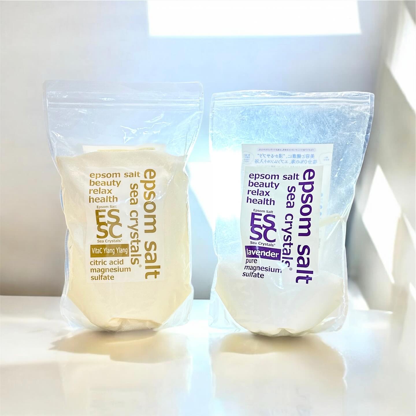 エプソムソルト モイスチャライザー/sea crystals/入浴剤を使ったクチコミ（1枚目）