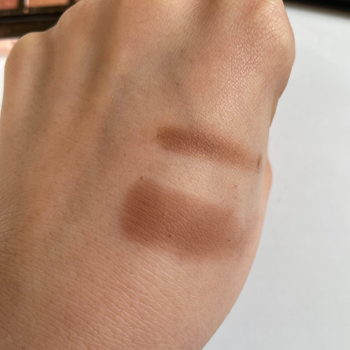 UR GLAM EYESHADOW BRUSH C(アイシャドウブラシC)/U R GLAM/メイクブラシを使ったクチコミ(2枚目)