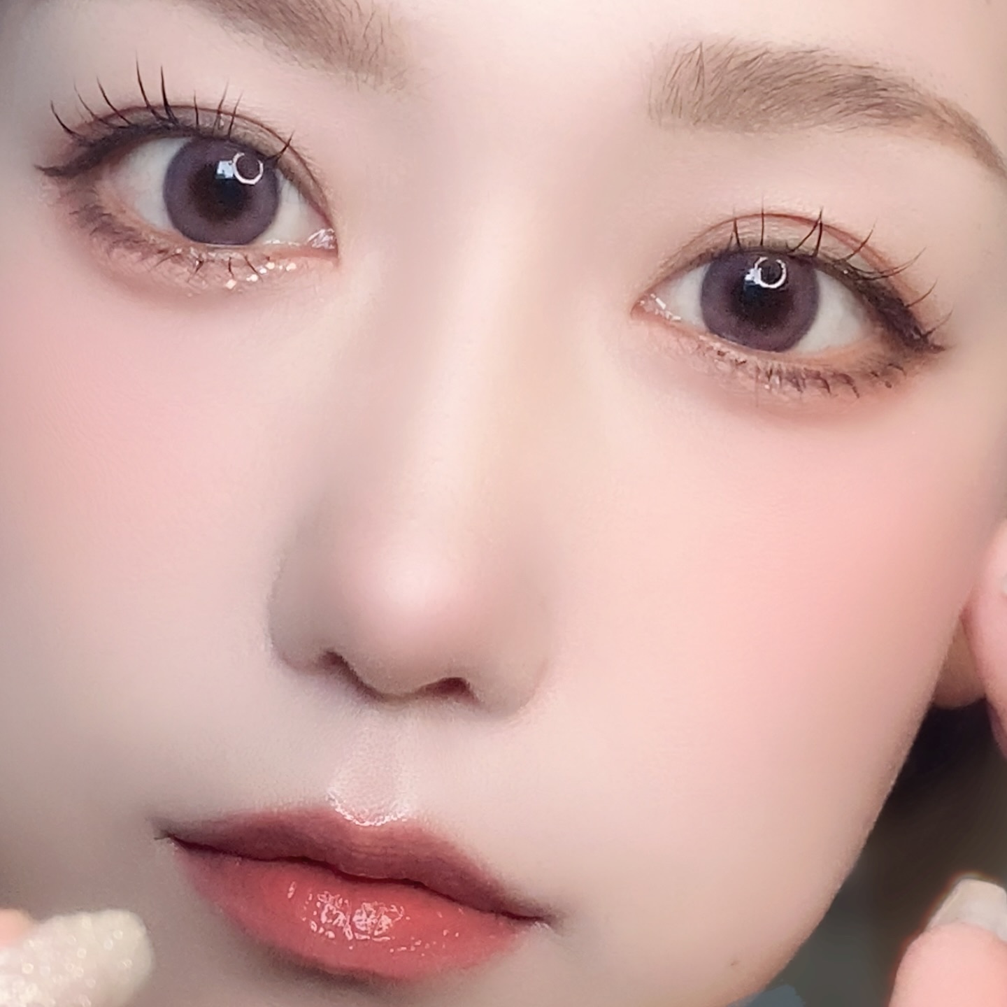 Tweed Kristin 1month/Hapa kristin/１ヶ月（１MONTH）カラコンを使ったクチコミ（1枚目）