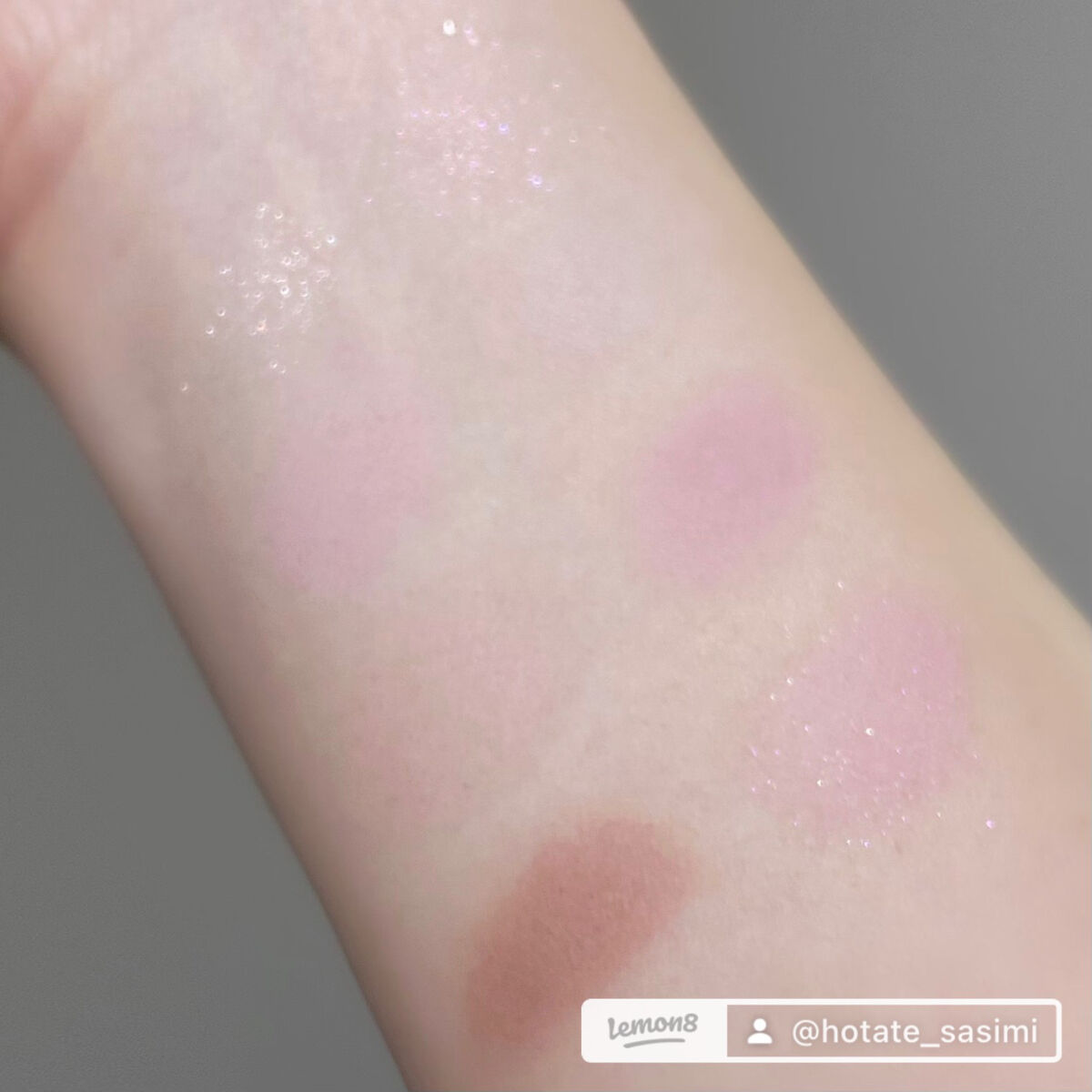 ビーマイスウィートデザートハウスパレット 06 Blueberry Cheese/Milk Touch/アイシャドウパレットを使ったクチコミ（2枚目）