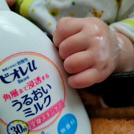 角層まで浸透する うるおいミルク 無香料/ビオレu/ボディミルクを使ったクチコミ(1枚目)