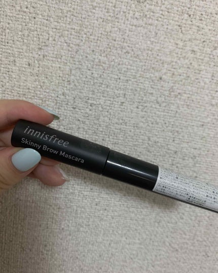 スキニー ブロウカラ/innisfree/眉マスカラを使ったクチコミ(1枚目)