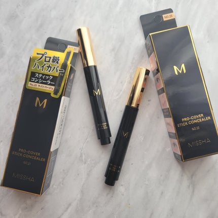 M プロカバー スティックコンシーラー/MISSHA/スティックコンシーラーを使ったクチコミ(6枚目)