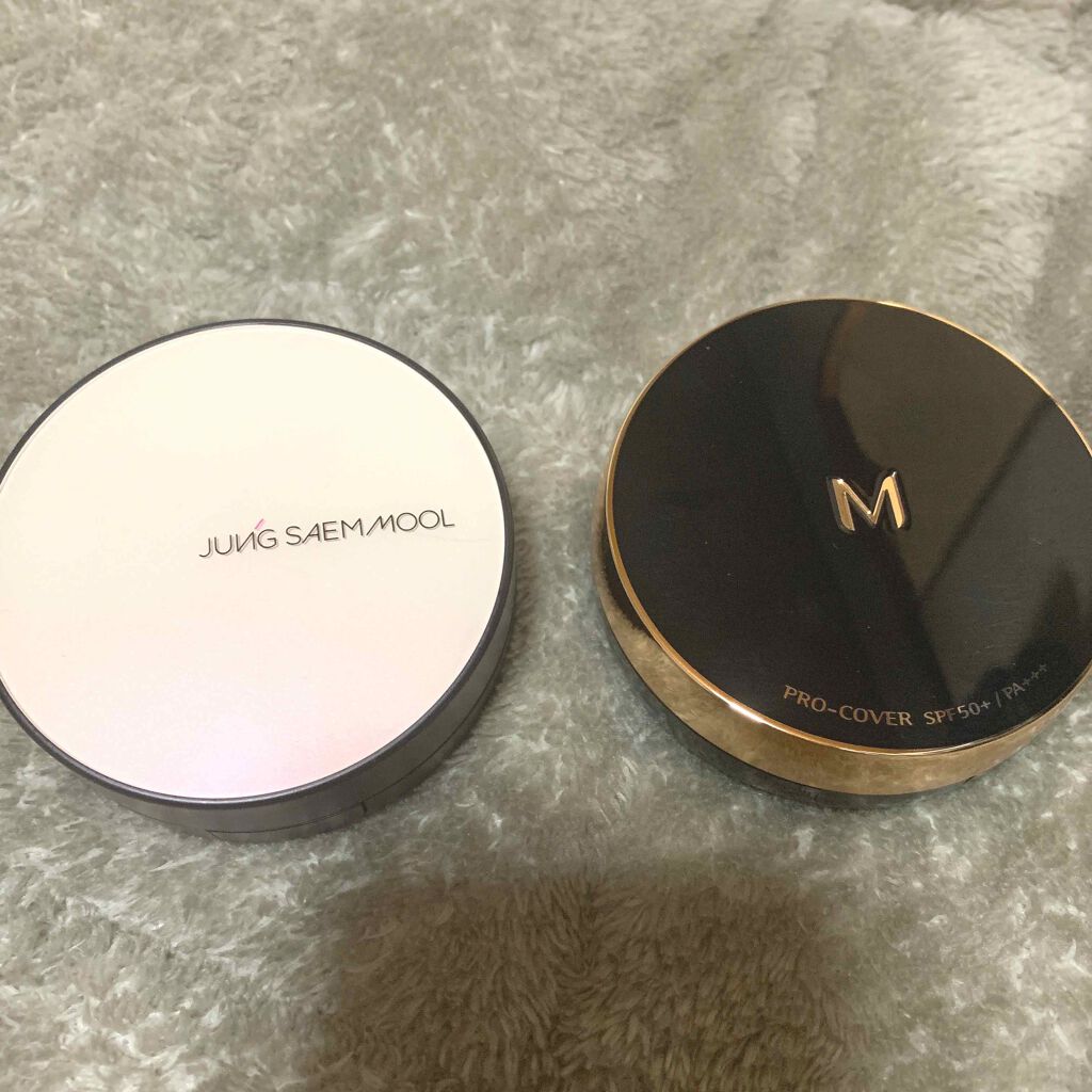 エッセンシャル スキン ヌーダー クッション/JUNG SAEM MOOL/クッションファンデーションを使ったクチコミ(1枚目)