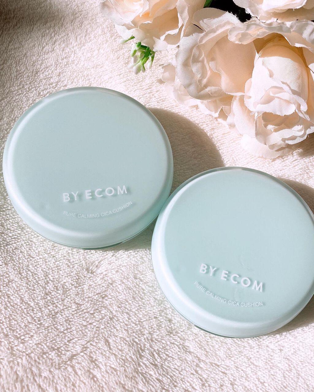 ピュアカーミングシカ クッションファンデーション/BY ECOM/クッションファンデーションを使ったクチコミ（3枚目）