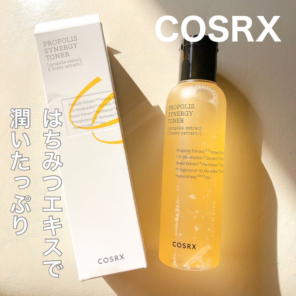 フルフィットプロポリスシナジートナー/COSRX/化粧水を使ったクチコミ(1枚目)