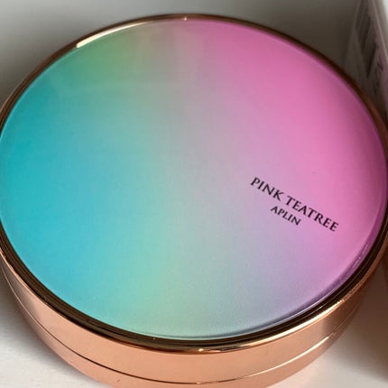 ピンクティーツリーカバークッション/APLIN/クッションファンデーションを使ったクチコミ(2枚目)